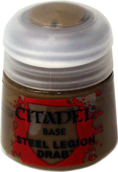 CITADEL BASE  -  STEEL LEGION DRAB (12 ML)