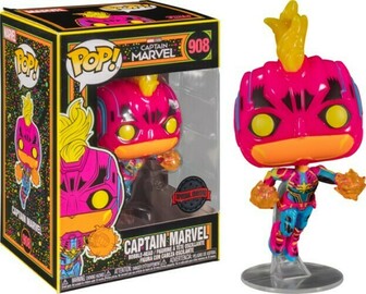 #908 Captain Marvel (Blacklight)