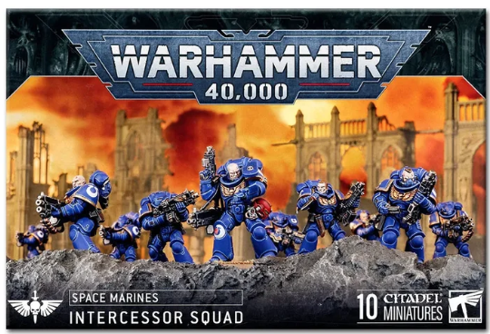 Warhammer 40K - Space Marines - Intercessors Squad