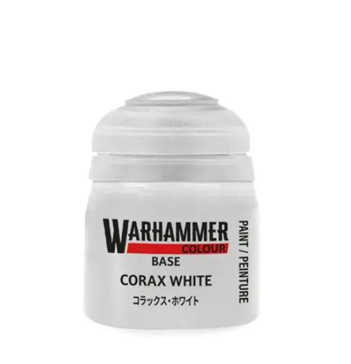 Warhammer Paint - Base - Corax White - 12ml