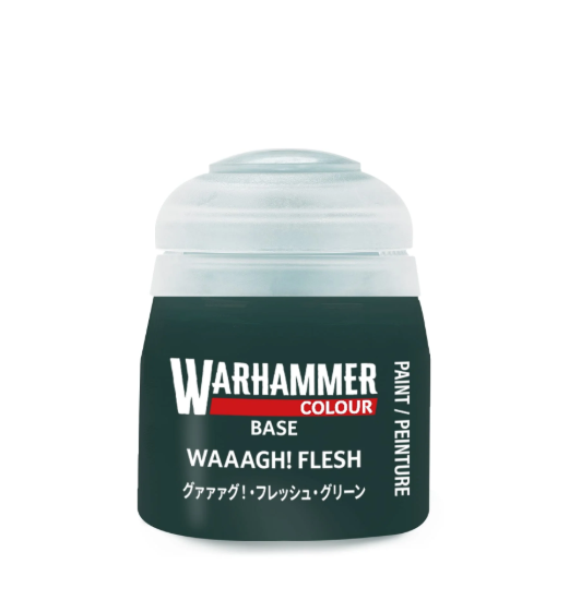 Warhammer Paint - Base - Waaagh! Flesh - 12ml