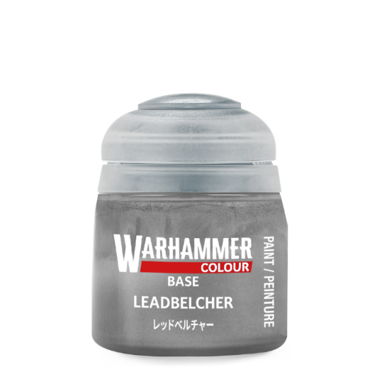 Warhammer Paint - Base - Leadbelcher - 12ml