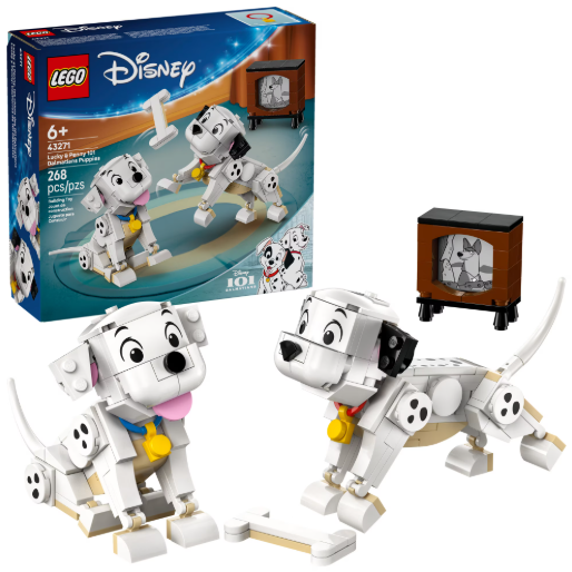 LEGO - Disney 101 Dalmatiens - Lucky & Penny 101 Dalmatians Puppies - #43271