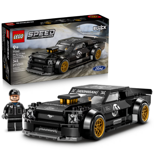 LEGO  - Speed Champion - Ford Mustang Hoonicorn V1 CS PK 4 de Ken Block (1965) - #77262
