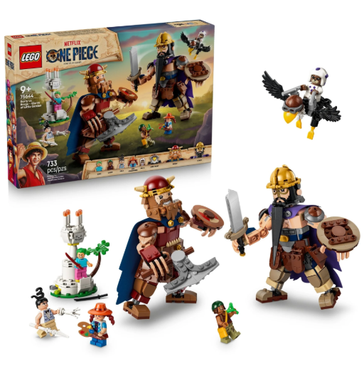 LEGO - Netflix - One Piece - Dorry vs Brogy - Giants of Little Garden - #75644