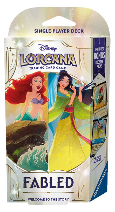 Disney Lorcana Fabled - Starter Deck (Emerald & Ruby)
