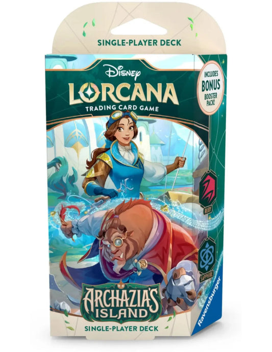 Disney Lorcana Archazia's Island - Starter Deck (Ruby/Saphire)