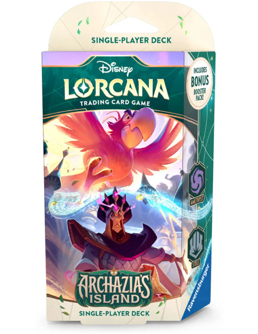 Disney Lorcana Archazia's Island - Starter Deck (Amethyst/Steel)