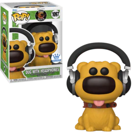 #1097 Dug with Headphones