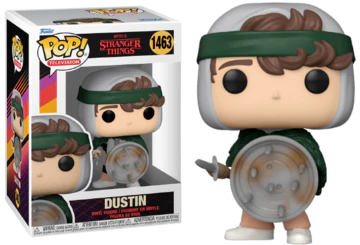 #1463 Dustin With Spear And Shield