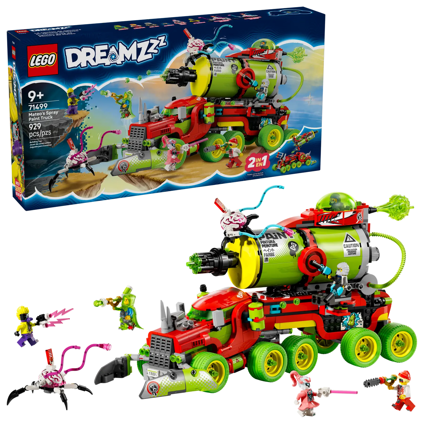 LEGO - DREAMZzz Mateo's Spray Paint Truck | Set 71499