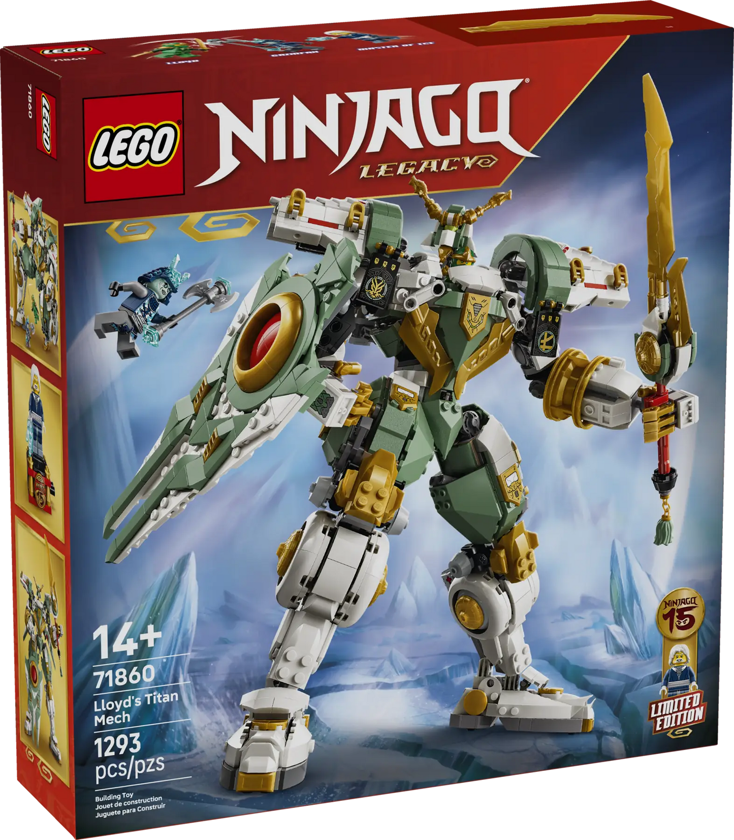 LEGO - NINJAGO Lloyd's Titan Mech 15th Anniversary | Set 71860