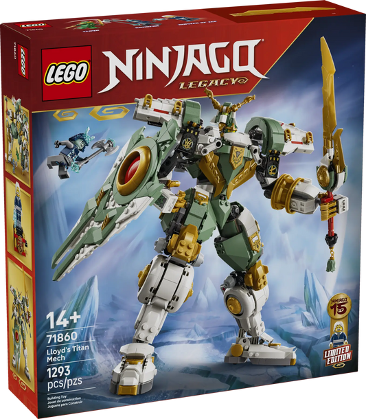 LEGO - NINJAGO Lloyd's Titan Mech 15th Anniversary | Set 71860