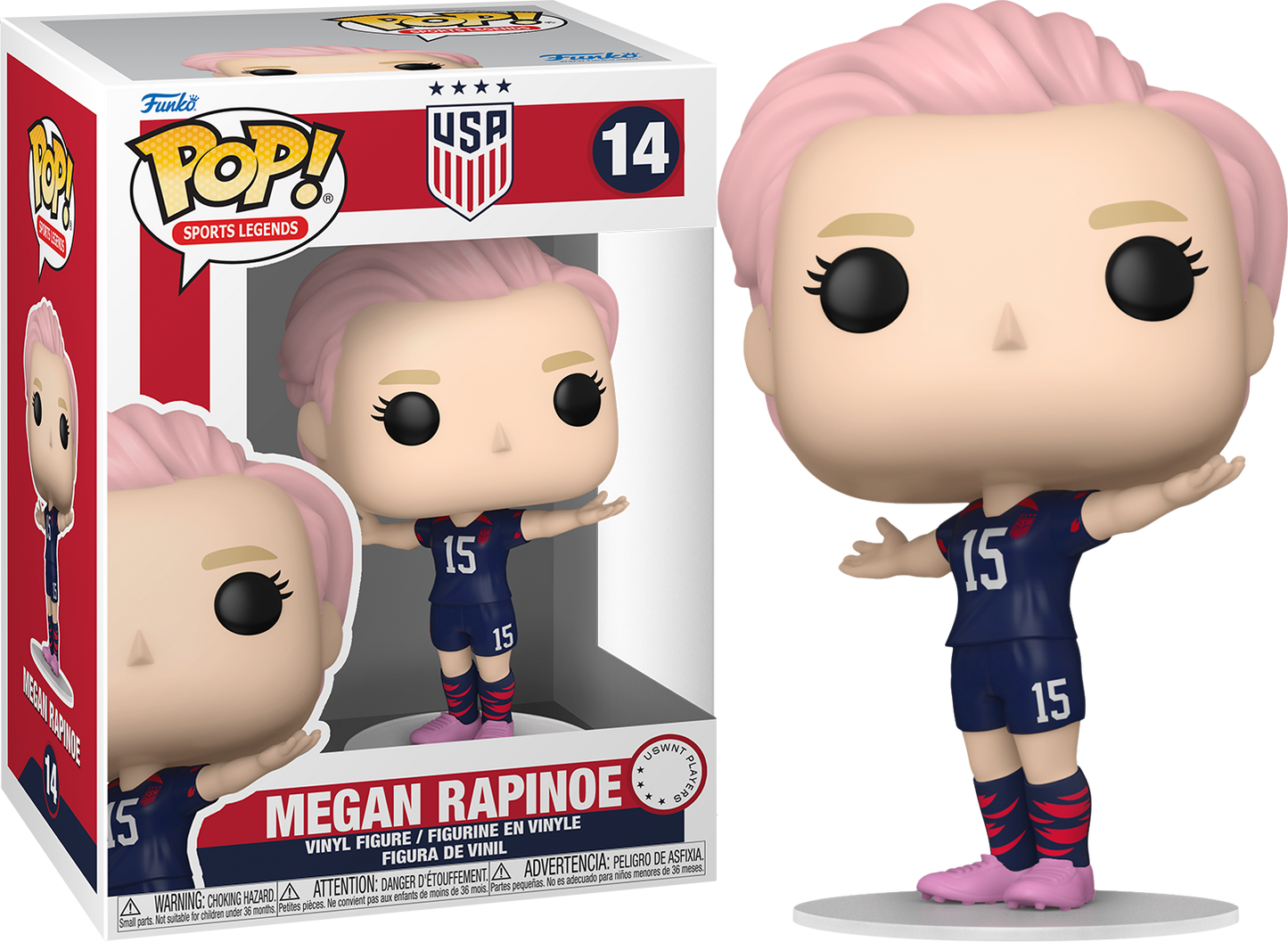 #14 Megan Rapinoe