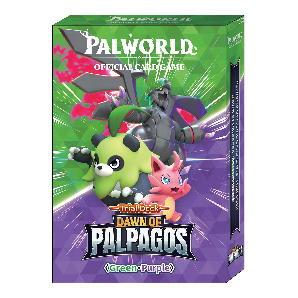 PALWORLD  -  DAWN OF PALPAGOS - GREEN / PURPLE TRIAL DECK (ENGLISH)