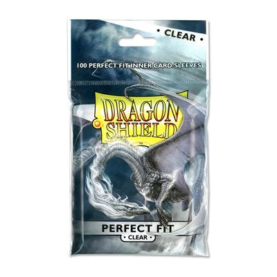 DRAGON SHIELD SLEEVES PERFECT FIT CLEAR 100CT
