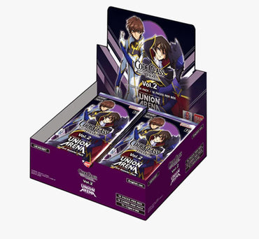 UNION ARENA CODE GEASS LELOUCH OF THE REBELLION V2 BOOSTER