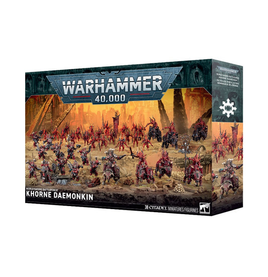 WARHAMMER 40K  -  WORLD EATERS  -  BATTLEFORCE: KHORNE DAEMONKIN