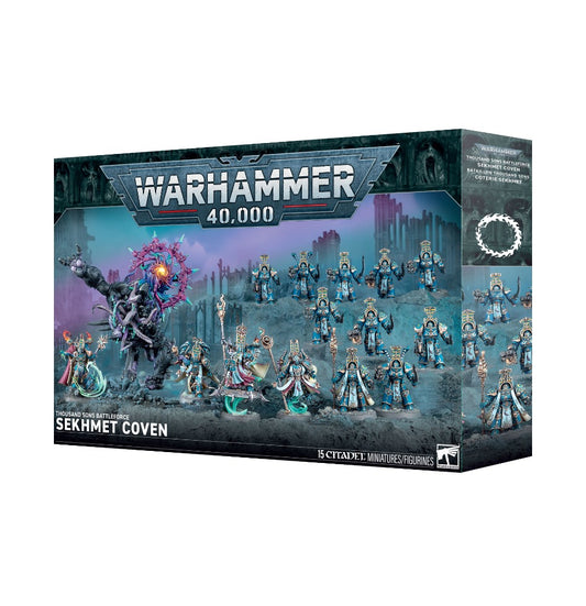 WARHAMMER 40K  -  THOUSAND SONS  -  BATTLEFORCE: SEKHMET COVEN