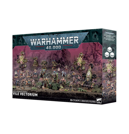 WARHAMMER 40K  -  DEATH GUARD  -  BATTLEFORCE: VILE VECTORIUM