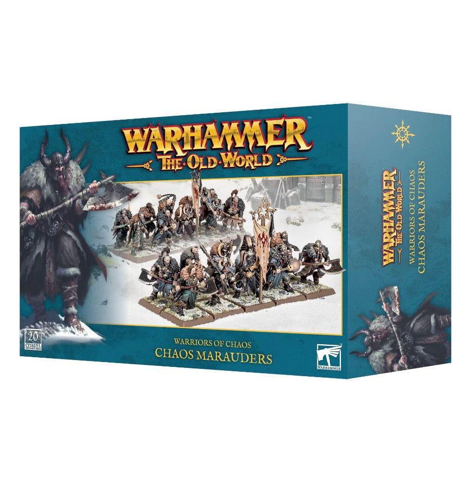 WARHAMMER : THE OLD WORLD  -  WARRIORS OF CHAOS  -  CHAOS MARAUDERS