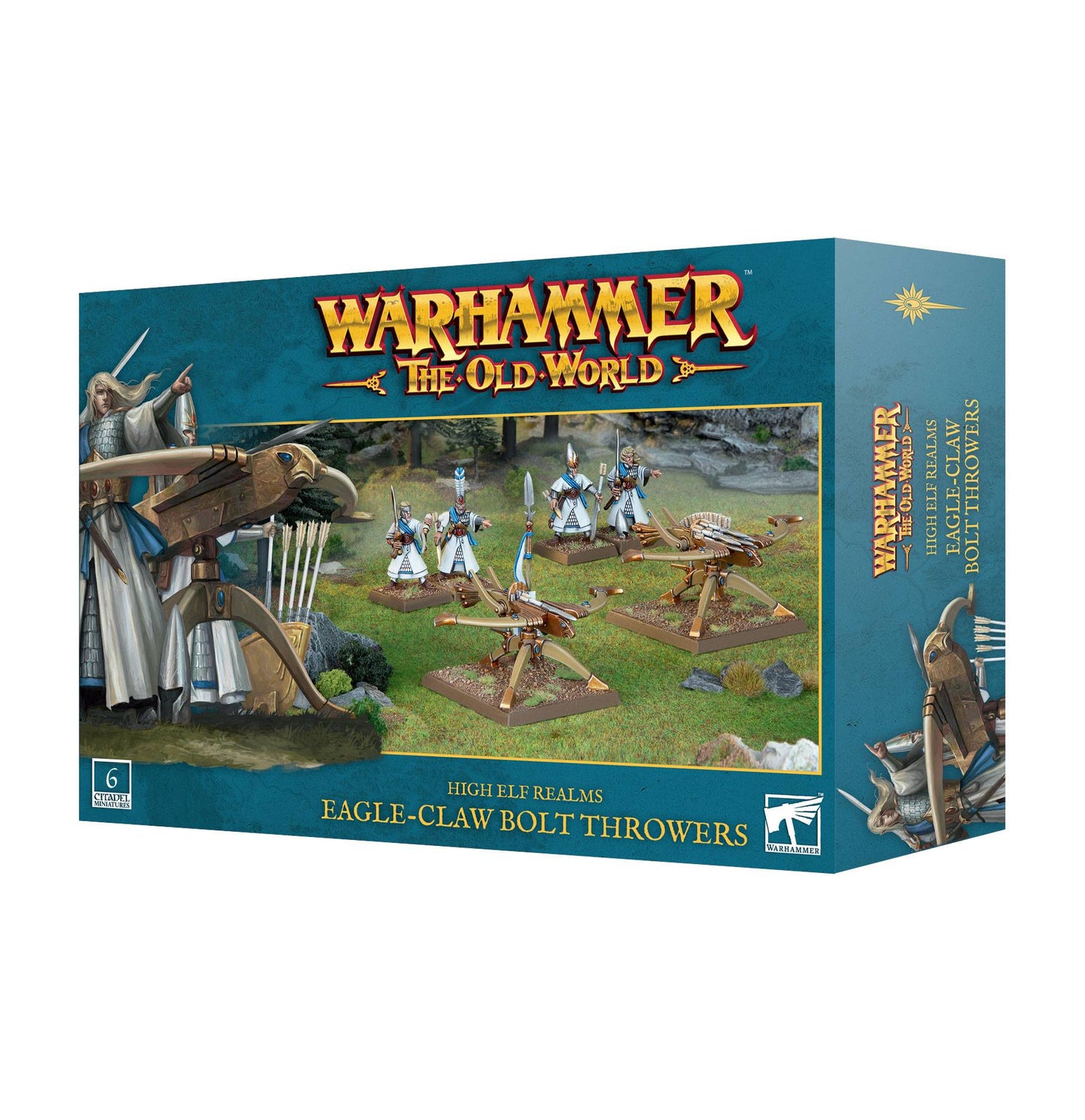 WARHAMMER : THE OLD WORLD  -  HIGH ELF REALMS  -  EAGLE-CLAW BOLT THROWERS