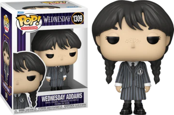 #1309 Wednesday Addams in School Uniform