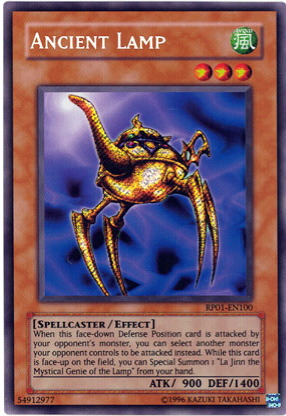 Ancient Lamp [RP01-EN100] Secret Rare