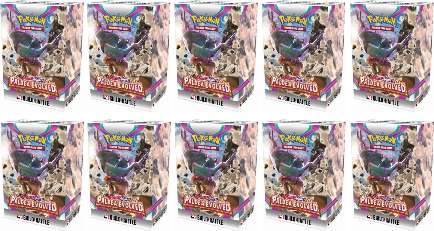 Scarlet & Violet: Paldea Evolved - Build & Battle Box Display