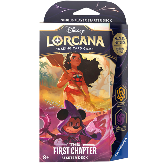 Disney Lorcana The First Chapter - Starter Deck (Amber & Amethyst)