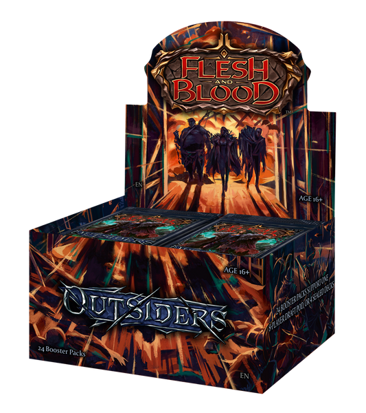 FLESH & BLOOD TCG - OUTSIDERS BOOSTER DISPLAY (24 PACKS) Français