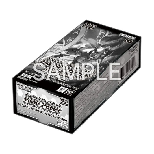 Digimon Limited Card Pack Display