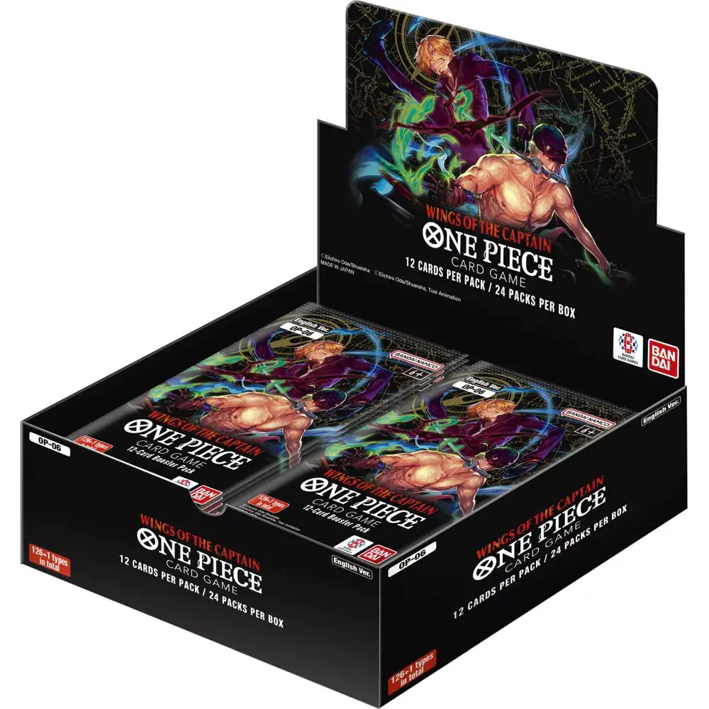 ONE PIECE CG OP-06 WINGS OF THE CAPTAIN BOOSTER BOX