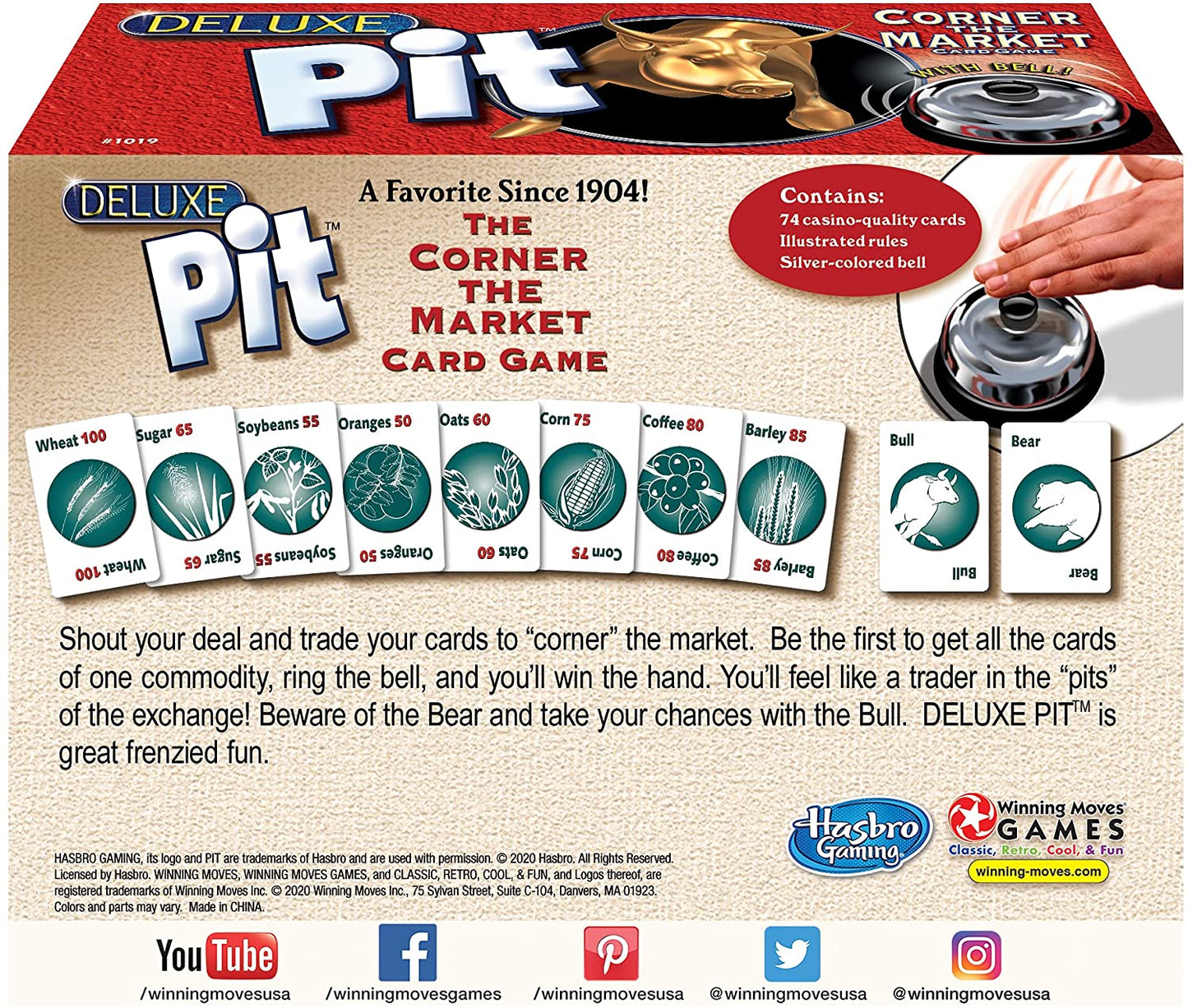 DELUXE PIT CARD GAME