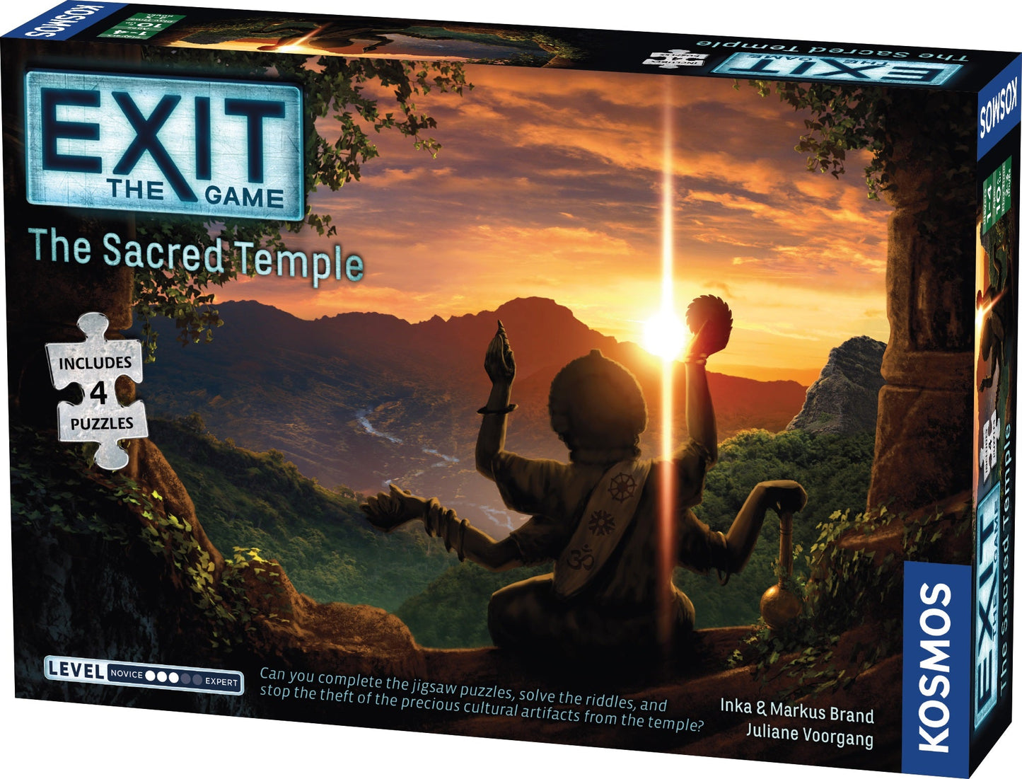 Exit The Game (The Sacred Temple With Puzzle)