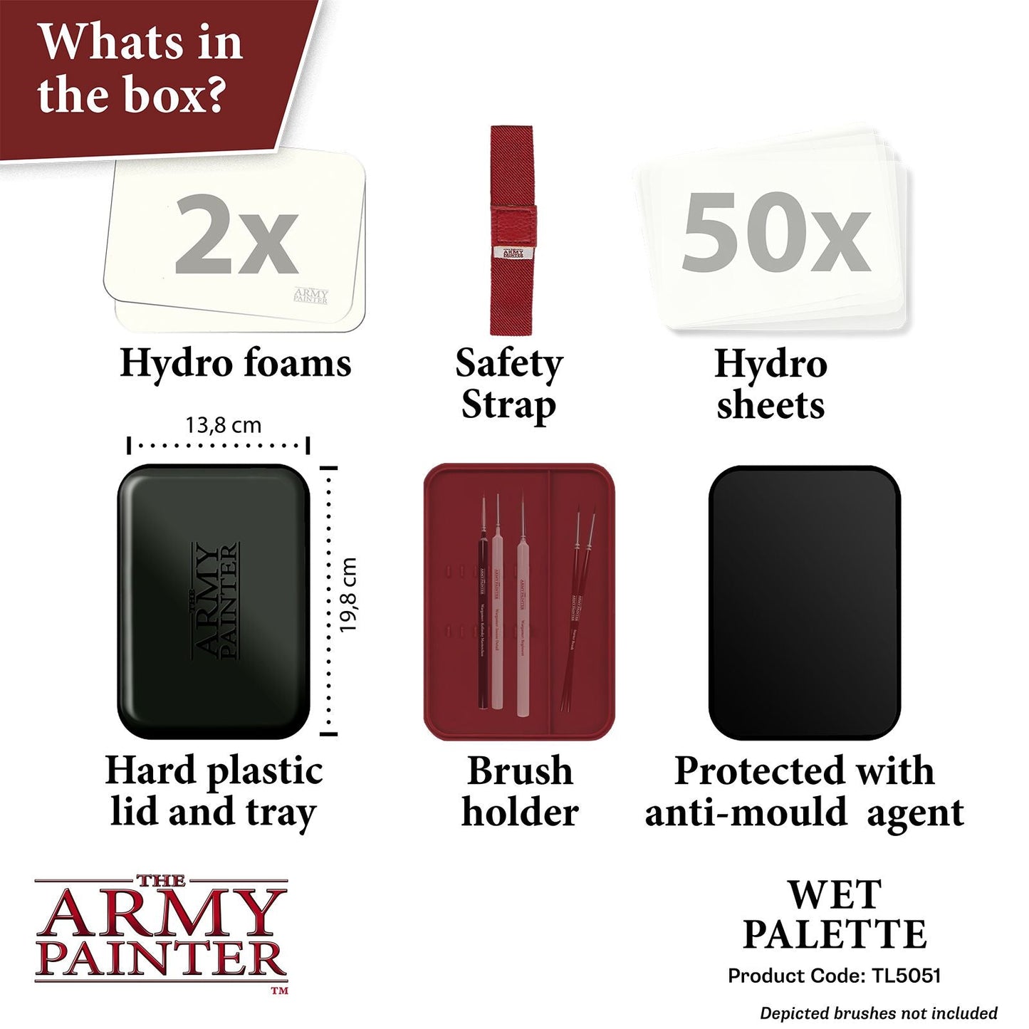 ARMY PAINTER  -  WET PALETTE