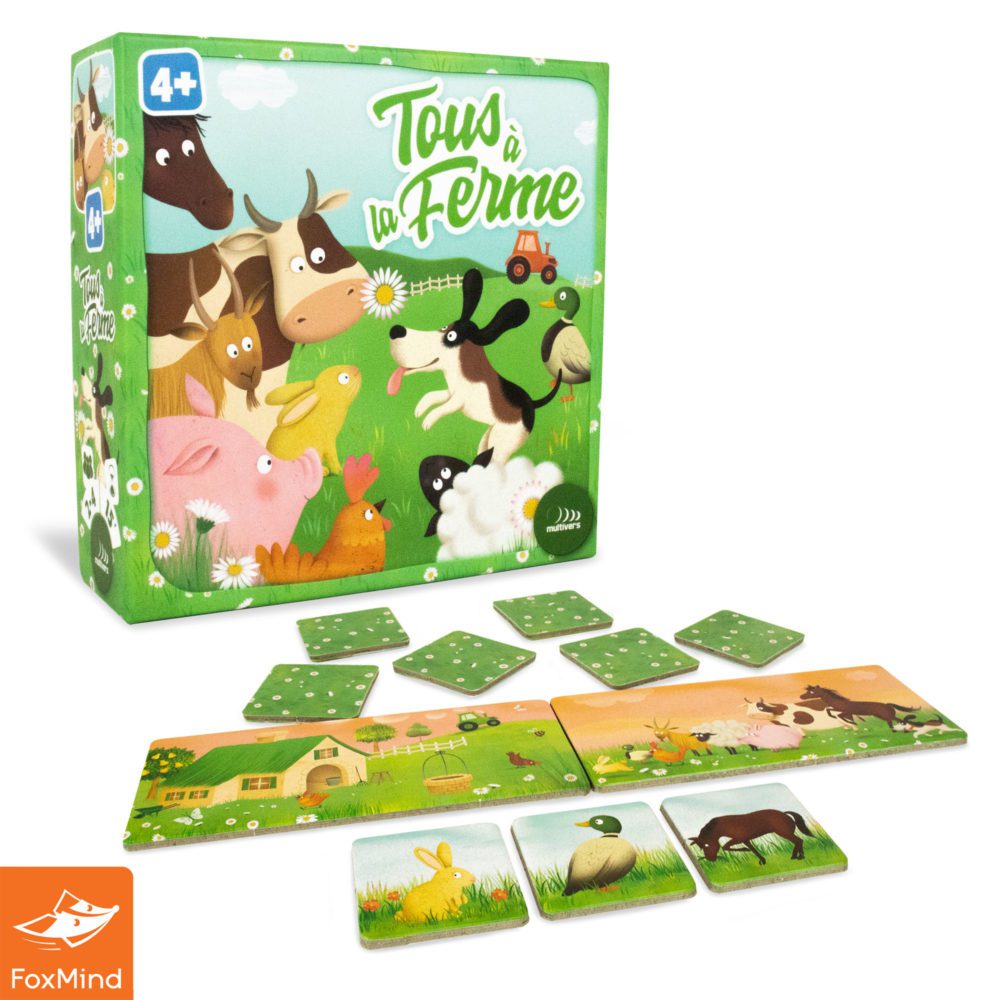 TOUS A LA FERME (FRENCH EDITION)