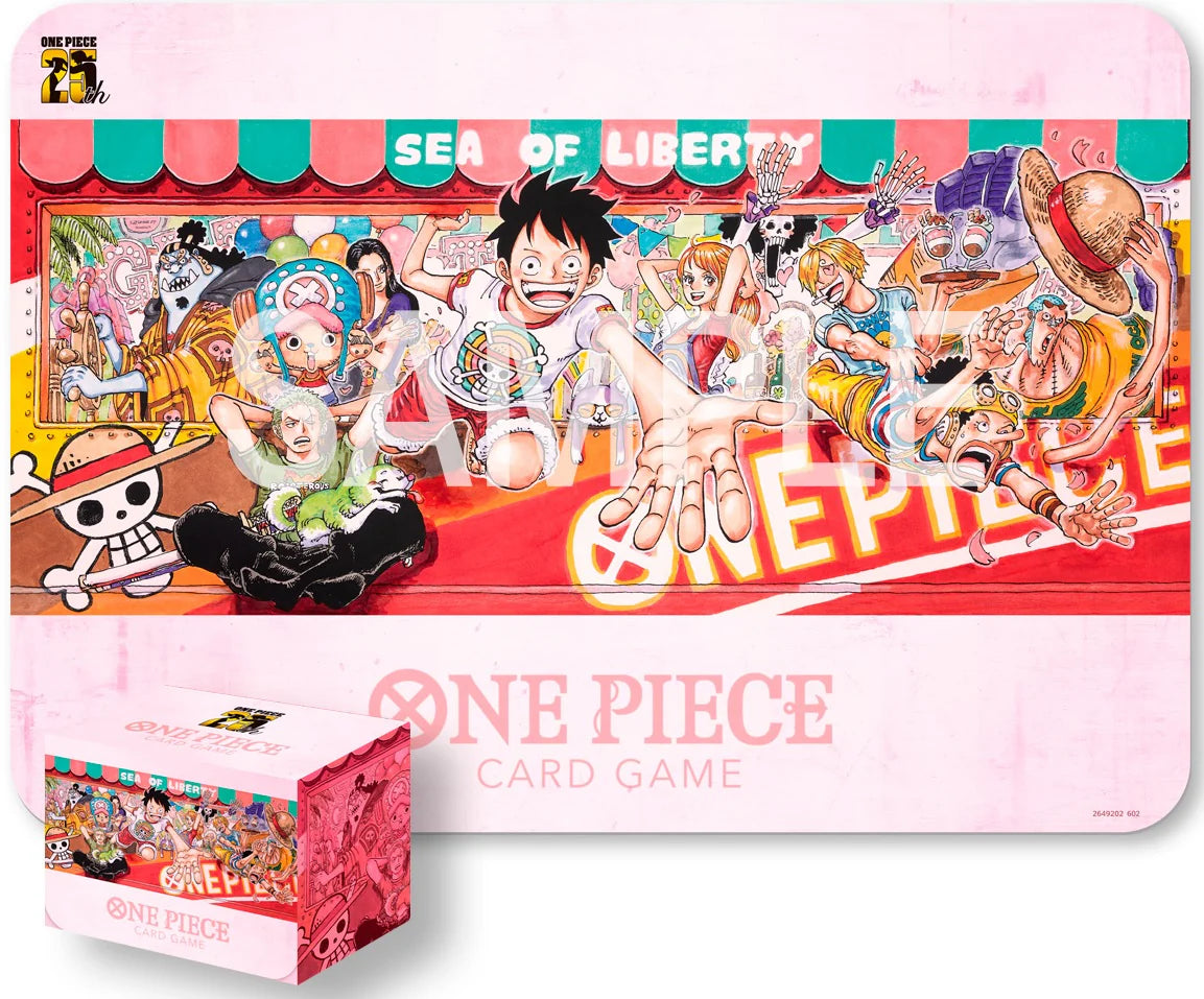 One Piece Playmat & Storage Box 25th