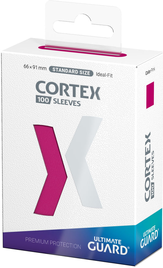 UG SLEEVES CORTEX STANDARD GLOSSY PINK 100CT (60)