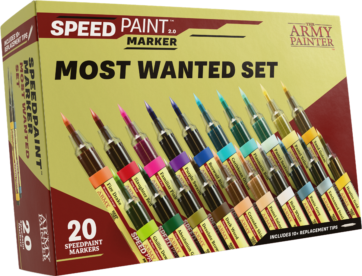 SPEEDPAINT MOST WANTED MARKER SET