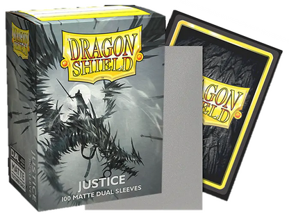 DRAGON SHIELD SLEEVES DUAL MATTE JUSTICE 100CT