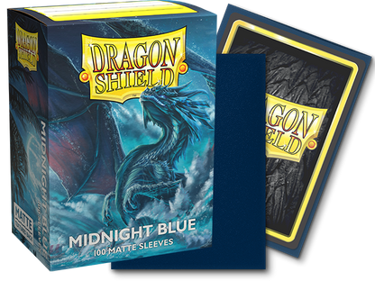 DRAGON SHIELD SLEEVES MATTE MIDNIGHT BLUE 100CT