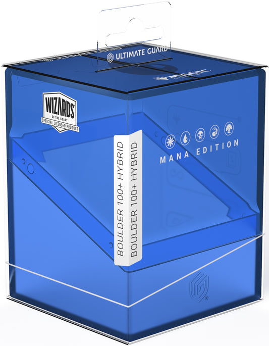 UG DECK CASE BOULDER 100+ MTG MANA EDITION ISLAND (12)