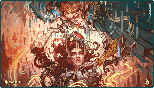 UG PLAYMAT MTG REALITY FRACTURE - RED RARE