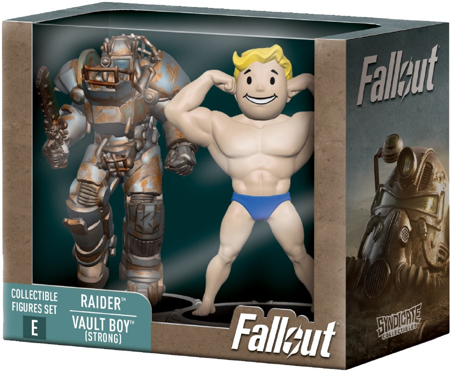 FALLOUT SET RAIDER & VAULT BOY (STRONG)