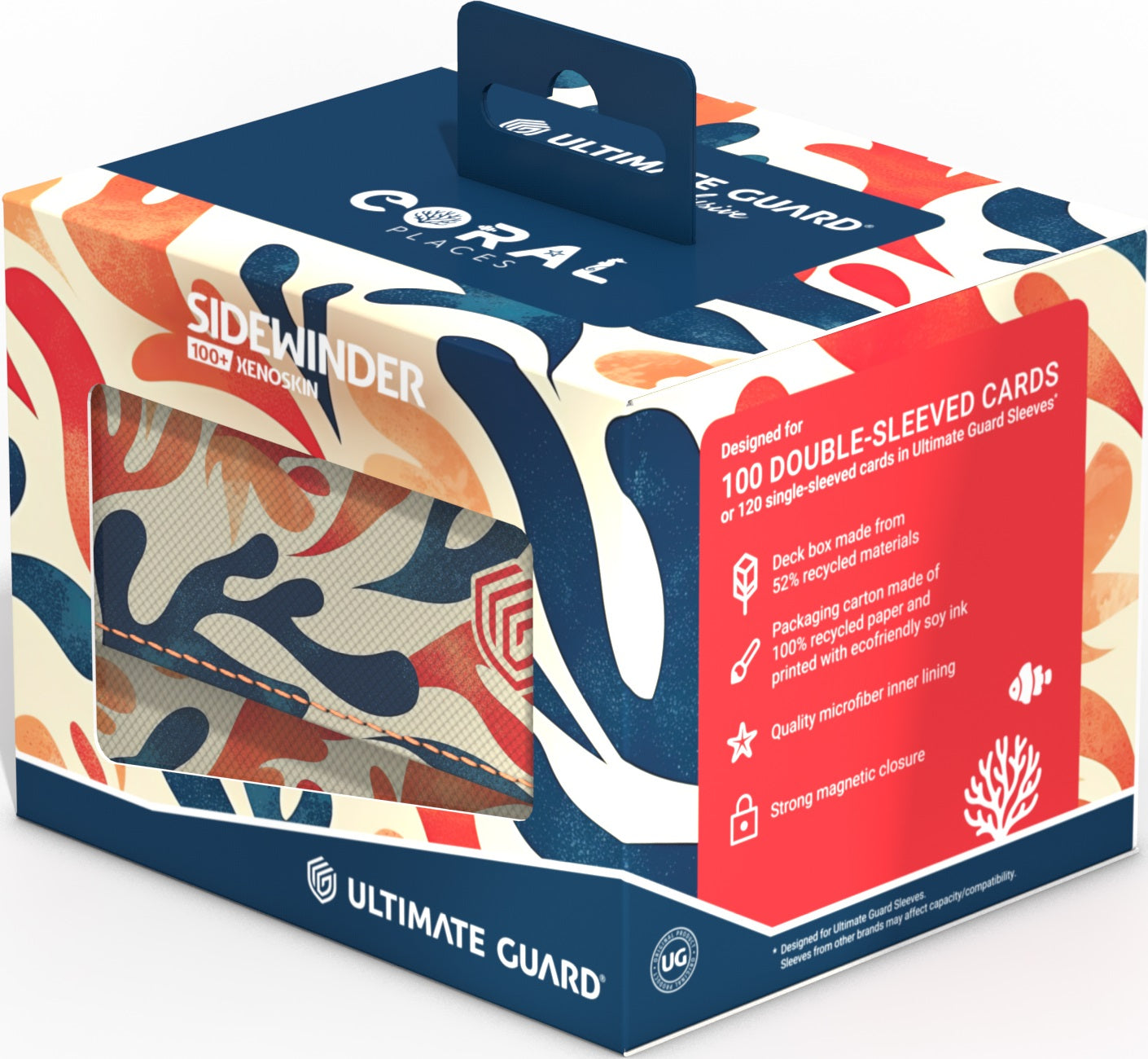 UG DECK CASE SIDEWINDER 100+ XENOSKIN 2025 EXCLUSIVE CORAL PLACES MELLOW SEA (12)
