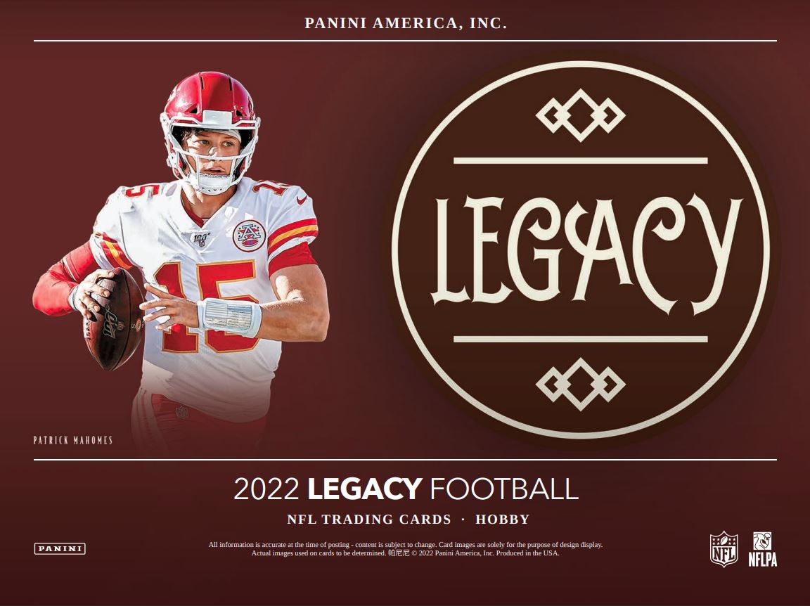 PANINI LEGACY FOOTBALL 2022