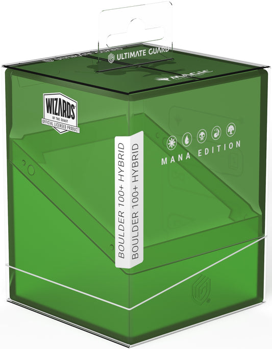 UG DECK CASE BOULDER 100+ MTG MANA EDITION FOREST (12)