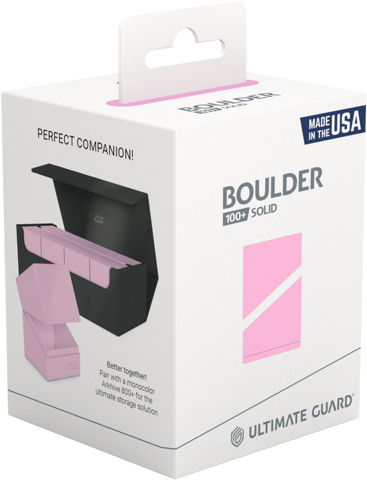 UG DECK CASE BOULDER 100+ PASTEL SOLID CANDY PINK (24)