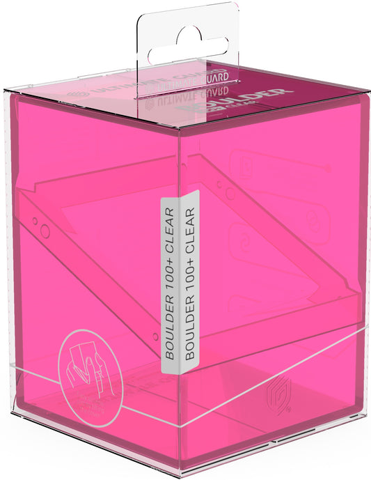 UG DECK CASE BOULDER 100+ CLEAR RHODONITE (24)